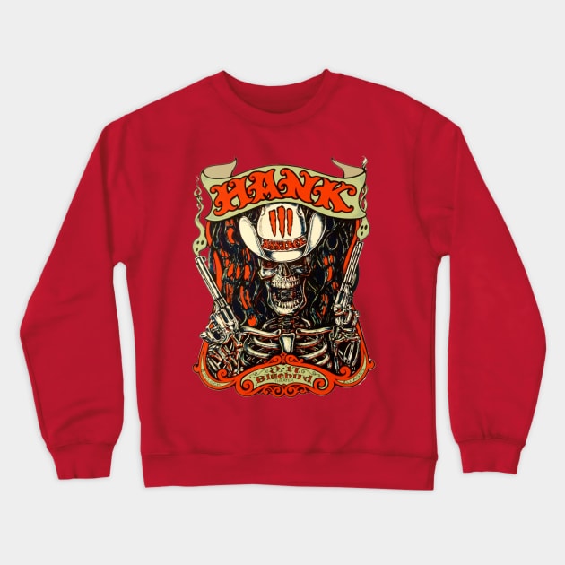 Red Hanks Crewneck Sweatshirt by Hunt and Hook